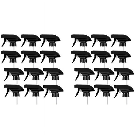 24 Pcs Trigger Sprayer Bottle Nozzle - 28/410 Neck Bottle Size