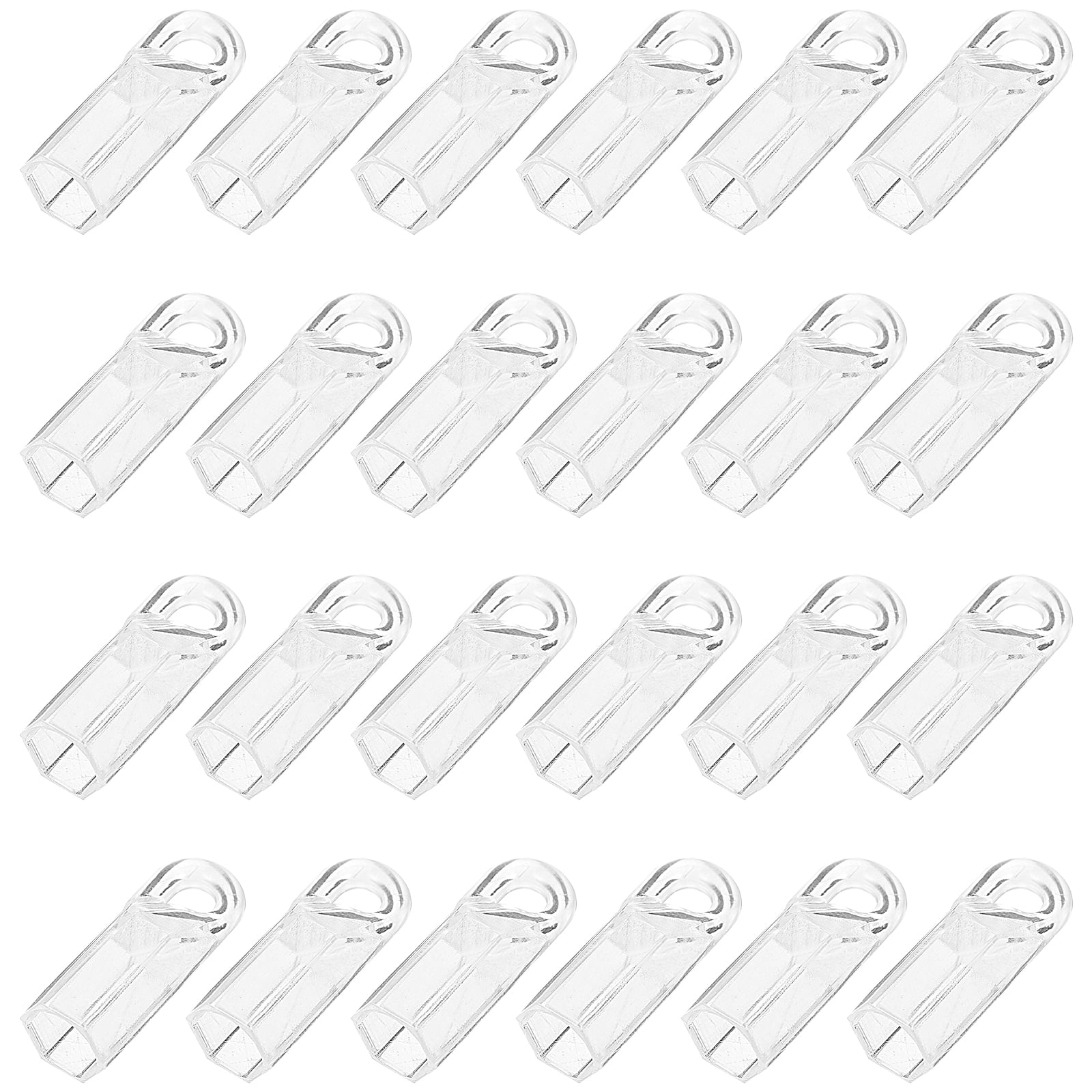 24 Pcs Blind Handle Drapery Hooks Wand Tip Vertical Window