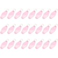 thumbnail image 1 of 24 Pcs Vintage Motel Keychain DIY Blank Hotel Keychains Heat Transfer Blank Keychains Bulk Sublimation (Pink), 1 of 4