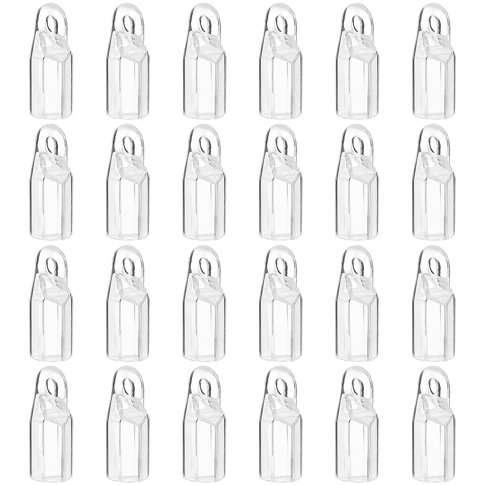 24 Pcs Window Blinds Hooks Plastic Unique Shape Hook Wand Tip Hook