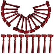 24 Pcs Wooden Mini Judge Gavel Set, Small Wooden Mallets with Smooth Finish, Ideal for Decoration, Team Building, Law-themed Events, Crafts, and Educational Projects