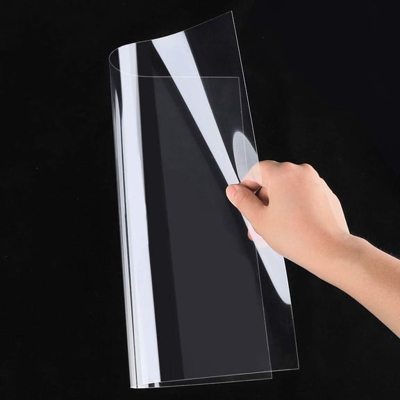 24-Piece 4 Mil Blank Stencil Material, Transparency Template, Mylar Stencil Sheets, Clear Plastic Sheets, 12x12 Inches