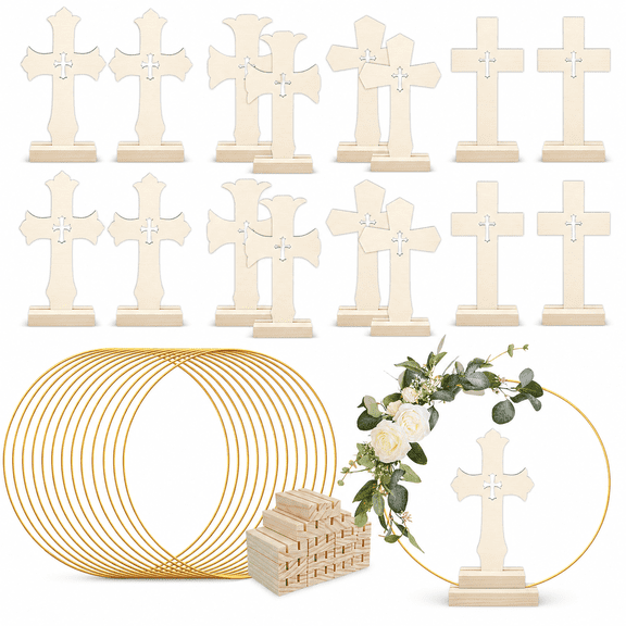 24 Piece Baptism & First Communion Table Decoration Kit