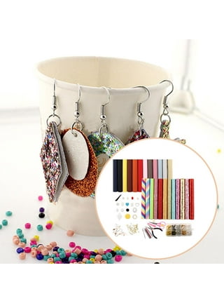 Leather earring making supplies deals