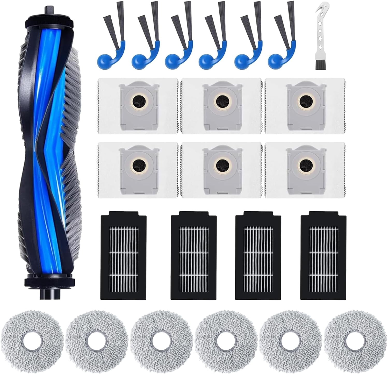 Pro Maintenance Plus 24-Piece Maintenance Kit Compatible with Ecovacs Deebot T30C Omni / Pro ...