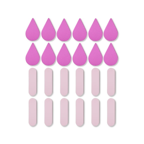 24-Piece Makeup Sponge Set