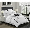 thumbnail image 1 of 24 Piece Marian Complete bedroom in a bag Pinch Pleat Ruffled Designer Embellished Bed In a Bag Comforter Set, 1 of 4
