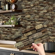 24-Piece Peel-and-Stick Marble Wall Tiles - 4.7 9.7 Inch Waterproof Oil-Proof Backsplash, Self-Adhesive Decorative Tiles for Kitchen & Bathroom