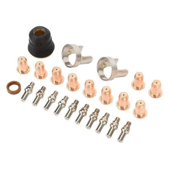24 Piece Plasma Cutter Nozzle Kit, Plasma Cutting Torch Tip Electrode for CUT 65DS Plasma Cutter