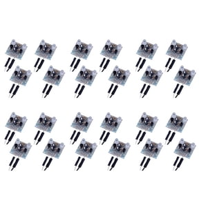 24-Piece Set 5mm LED Flash DIY Kit Electronic Kit PCB Circuit Welding Skills Learning Training Kit