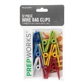 Generic 24-Piece Assorted Kitchen and Office Wire Clips Set