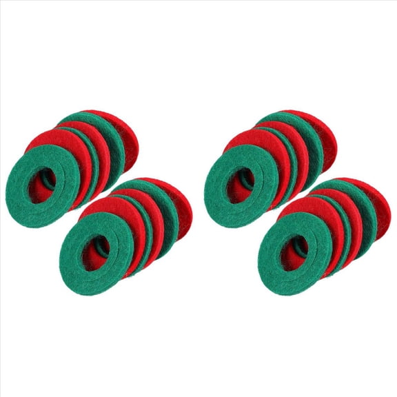 24 Pieces Battery Terminal Anti Washers Fiber Battery Terminal Protector, 6 Red and 6 Green