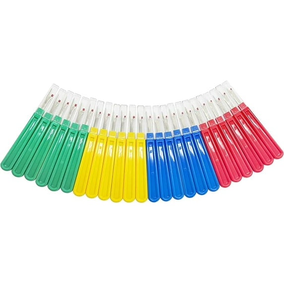 24 Pieces Colorful Seam Ripper Tool Handy Stitch Ripper Sewing Ripper ...
