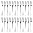 thumbnail image 1 of 24 Pieces Dinner Forks Set 7.1 Inch Silver Stainless Steel Forks, Silverware, for Home, Kitchen, 1 of 4