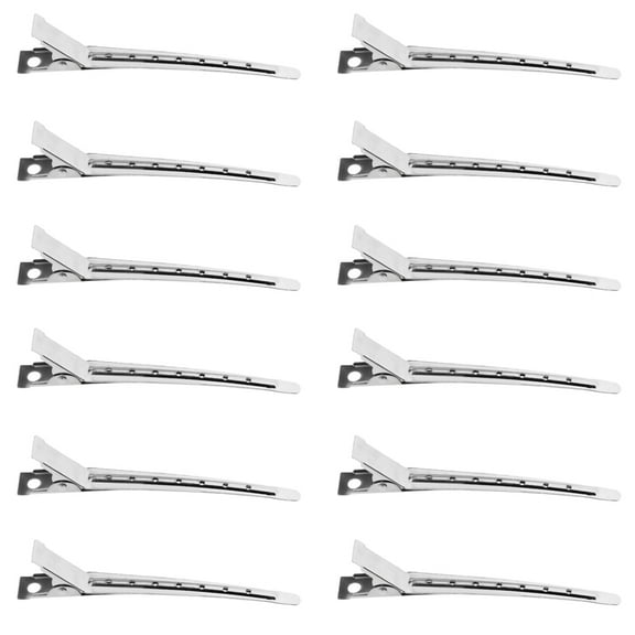 24 Pieces Hair Clips, Compartment Clips, Hair Clips, Hair Clips For Salons, Households