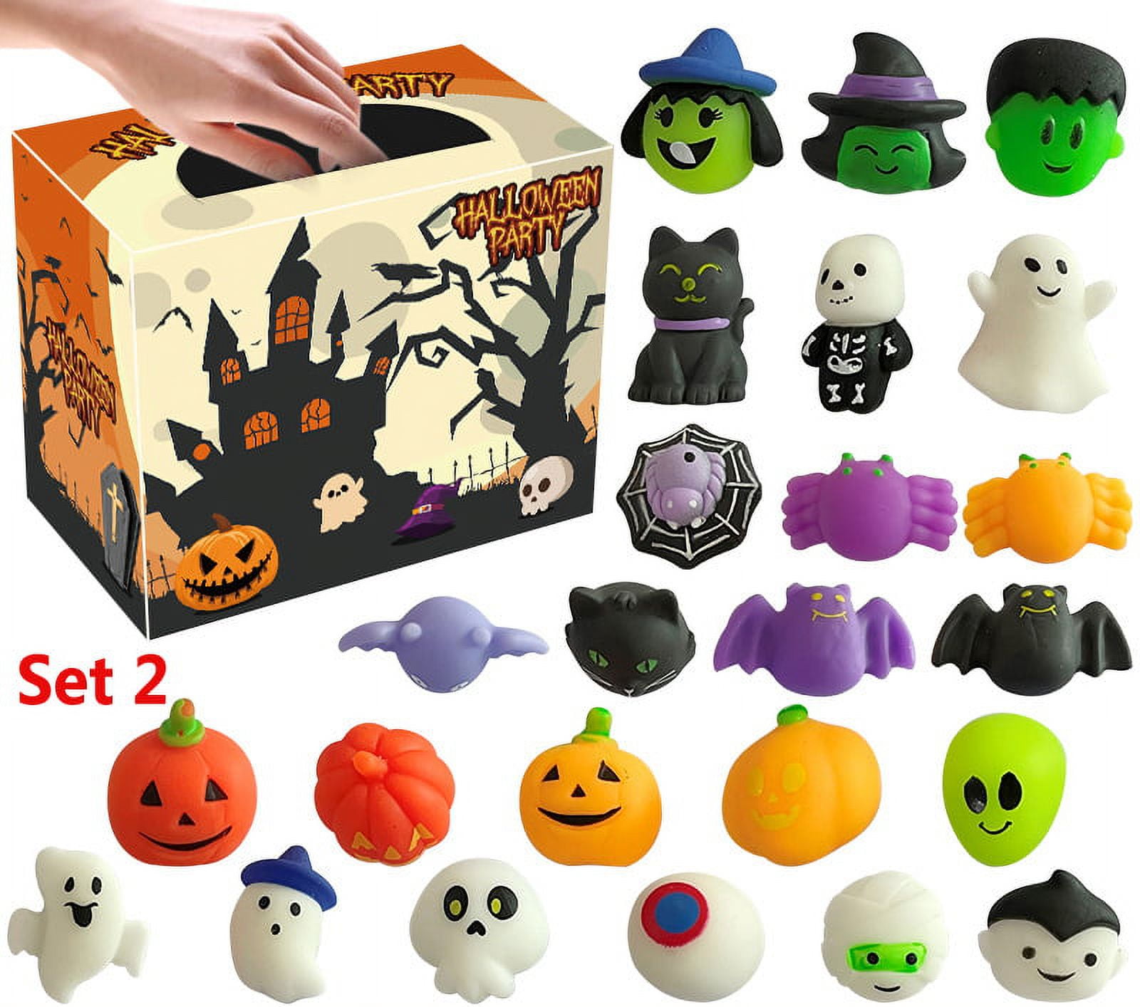 24 Pieces Halloween Toy Halloween Party Gift Gift Bag Filler Halloween  Treats Prize, Push Pop Bubble Toys Stress Relief Anti-Anxiety Toys,blind  box,Party Favors, Classroom, Gift Bag Fillers 