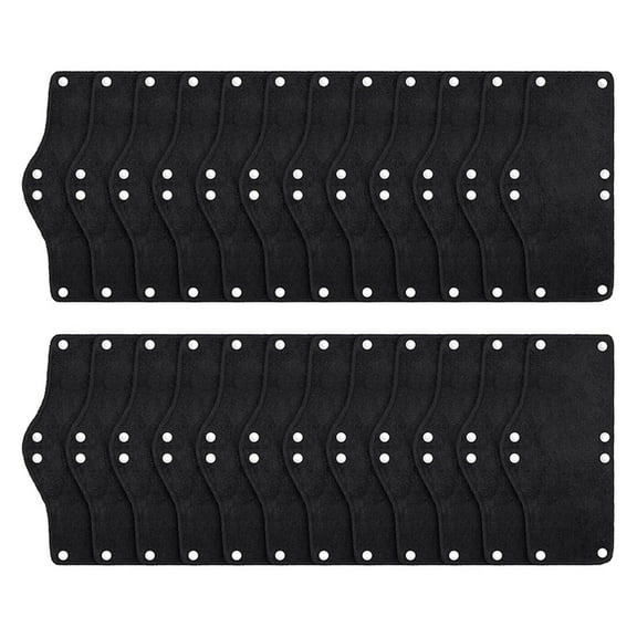 24 Pieces Hard Hat Sweatband, Cotton Helmet Sweatband Hard Hat Liner, Washable Sweat Band Reusable Safety Sweat Band,B