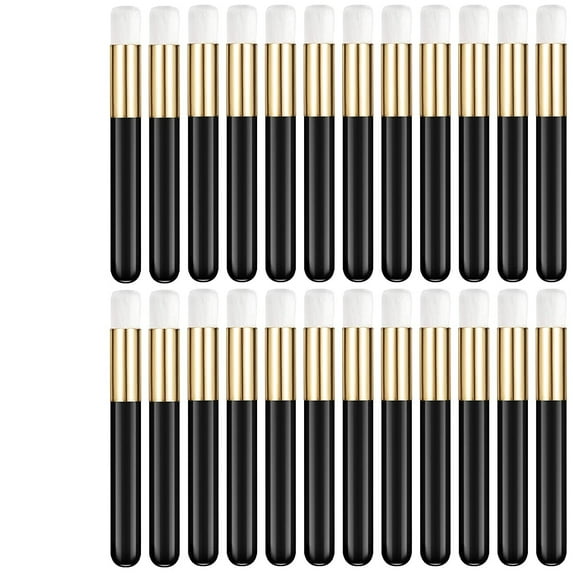 24 Pieces Lash Shampoo Brushes Set ,Eyelash Extensions Nose Pore Deep Cleaning Brush Peel off Blackhead Removing Brush Tool Cosmetic Lash Cleanser Brush