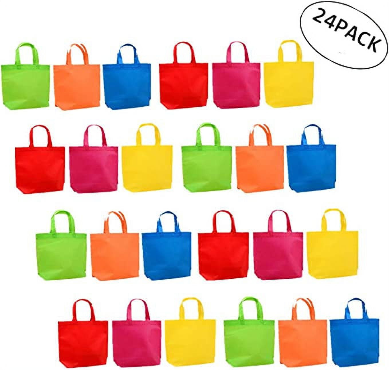 GITMIWS 28 Pcs Tie Dye Gift Bags, Kids Goodie Bags with 1 Count (Pack of 28)