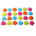 thumbnail image 1 of 24 Pieces Silicone Doughnuts Cake  Pudding Donut Baking Tools, 1 of 8
