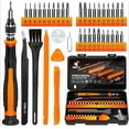 thumbnail image 1 of 24 Pieces Small Precision Screwdriver Set with Torx T5 T6 T8 T9, Y00, Star P5, Mini Repair Tool Kit for Macbook, Computer, Laptop, iPhone, PS4 PS5, Xbox, Switch, Glasses, Watches, Doorbell, 1 of 7