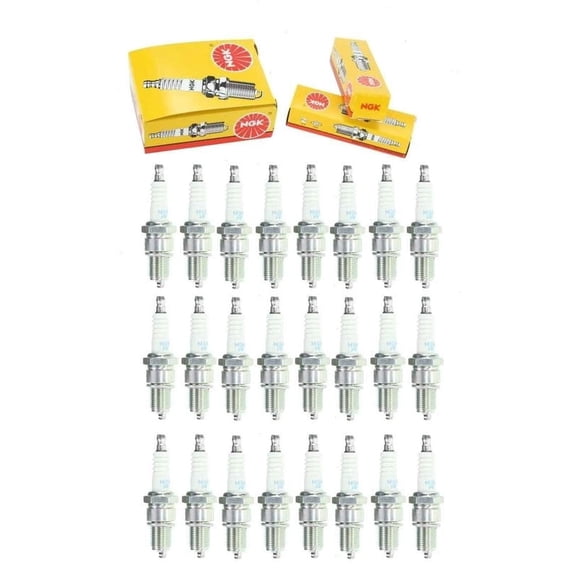 24 Pieces of NGK Spark Plugs 7734 with Removable Tip BPR5ES