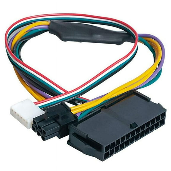 24 Pin to 6 Pin PCI-E ATX Main Power Adapter Cable for Z230 Z220 SFF Workstation Motherboard,1 x 24 Pin to 6 Pin PCI-E ATX Main Power Adapter Cable,Photo Color