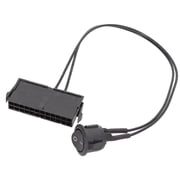 24 Pin Female ATX PSU Power Supply Switch Cable 18AWG 30CM