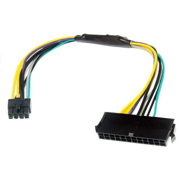24 Pin To ATX Power Supply Adapter Cable For DELL PC W1N0 Optiplex Hot Y8