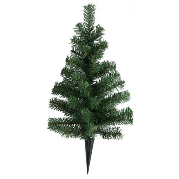 24" Pine Cemetery Tree W/4"Plastic Spike