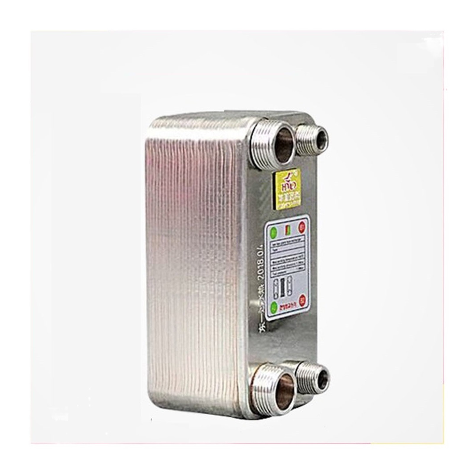 24 Plates Wort Chiller Stainless Steel Heat Exchanger Brazed Plate Type