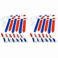 thumbnail image 1 of 24 Player Adjustable Sliding Flag Football Set, 3 Flags Per Belt, 72 Flags Total for for Kids Adults Players, 1 of 5