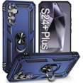 thumbnail image 1 of 24 Plus Case for Samsung Galaxy S24 Plus,6.7 inch,with Kickstand, Heavy Duty Shockproof Anti-Scratched Case,S24 Plus Case Blue, 1 of 12