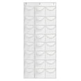 thumbnail image 1 of 24 Pockets Baseball Cap Rack - Over The Door Hat Organizer for Closet Storage Solutions, 1 of 9