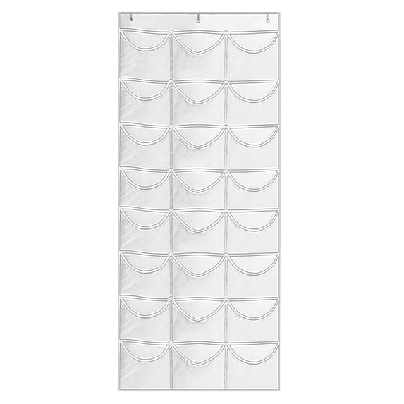 24 Pockets Baseball Cap Rack - Over The Door Hat Organizer for Closet Storage Solutions