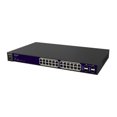 thumbnail image 1 of ENGENIUS EGS7228P - Switch - managed - 24 x 10/100/1000 + 4 x SFP - desktop, rack-mountable - PoE+ (185 W), 1 of 6