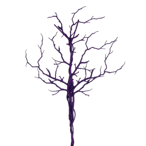24" Purple Twig Branch 3/Bag