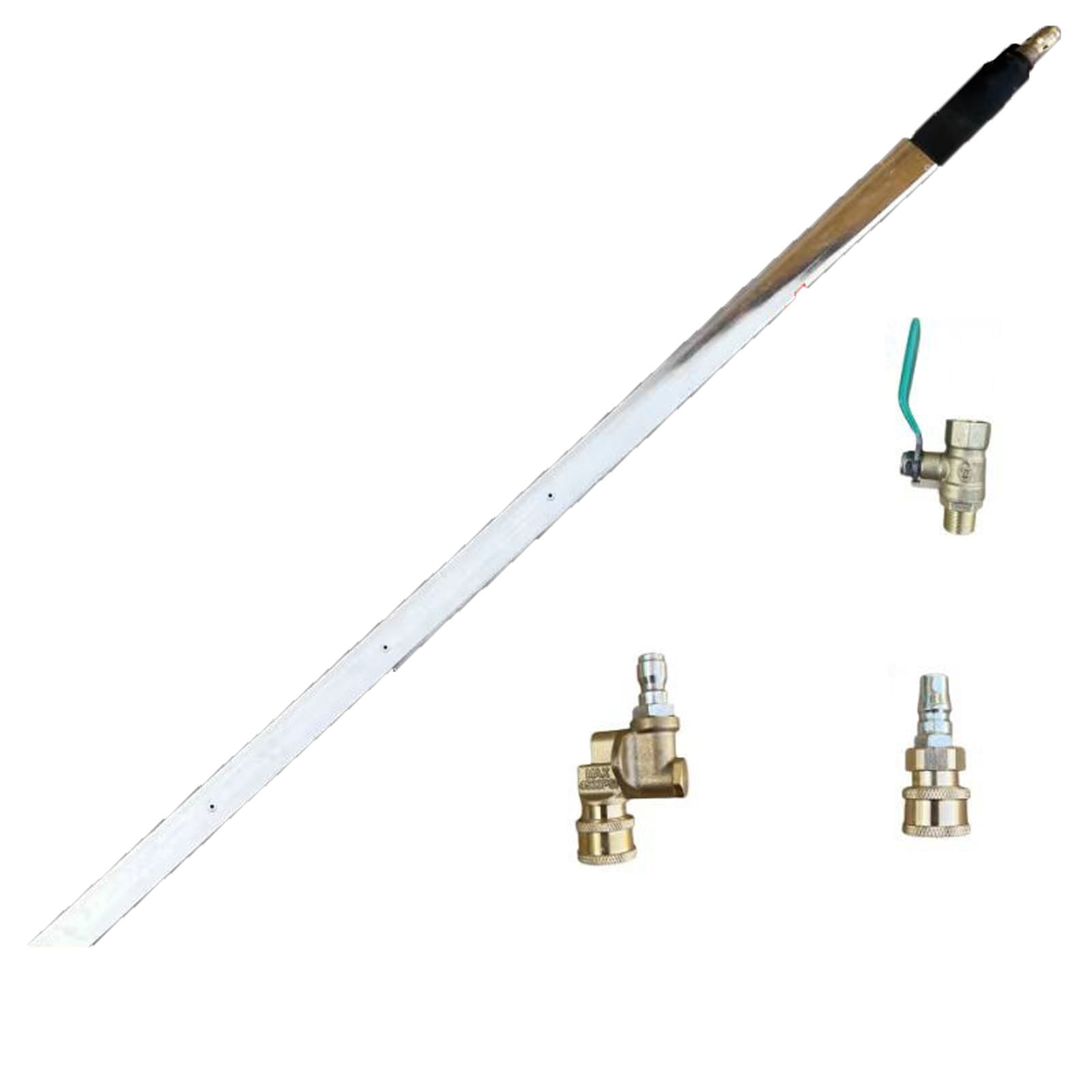 Pistolet de nettoyeur haute pression avec baguette d'extension et canon à mousse, pistolet de Pistolet de nettoyeur haute pression avec baguette d'extension et canon à mousse, pistolet de