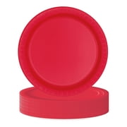 24 Count 7IN Red Dessert Paper Plates by Way To Celebrate