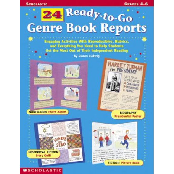 Pre-Owned 24 Ready-To-Go Genre Book Reports (Paperback) 0439234697 9780439234696