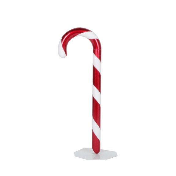 24" Red-White Standing Candy Cane