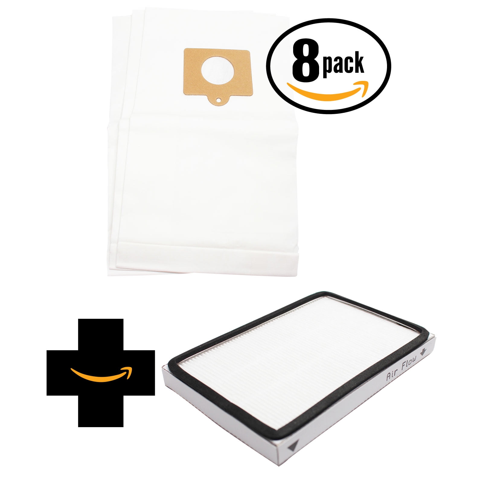 24 Replacement Kenmore 11621614013 Vacuum Bags & 1 HEPA Filter