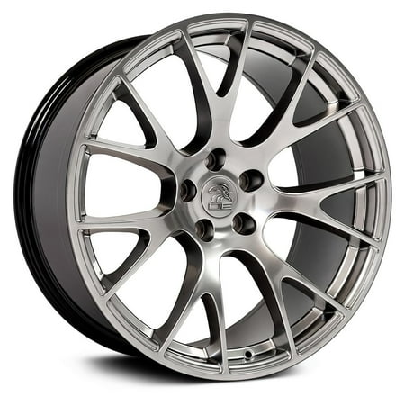 24" Rim Fits 1992-2018 GMC Yukon - Silver Machined 24x10 Aluminum Wheel