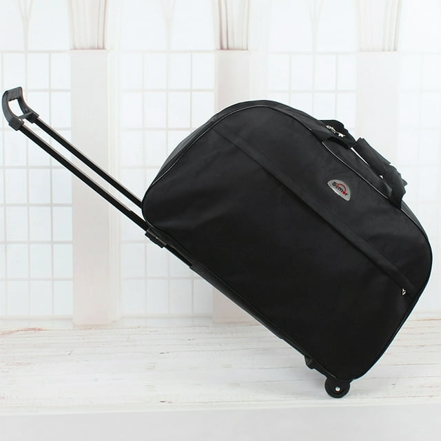 24" Rolling Duffle Bag Carry on Luggage Travel Suitcase with Wheels