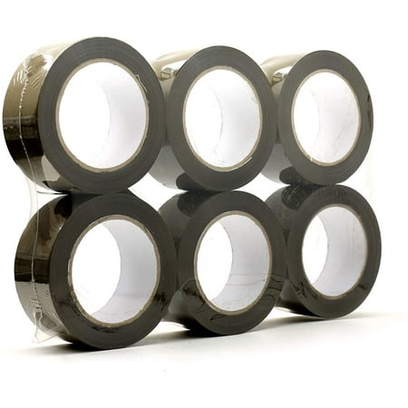 24 Rolls Premium Brown Carton Box Sealing Packing Tape 2.0 Mil Thick 3"x110 yard