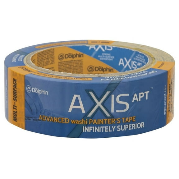 24-Rolls of 1.41” x 55 yds Linzer SP2-0150 Blue Dolphin Painter’s Washi Tape