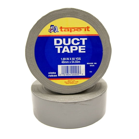 24 Rolls of Silver Duct Tape - 1.89" x 60 yds - 8 Mil