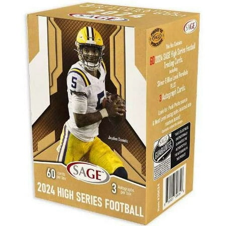 Sage - 2024 Hit Football High Series Football Blaster Box