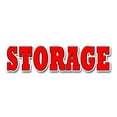 thumbnail image 1 of 24" STORAGE DECAL sticker long short term climate controlled secure indoor, 1 of 1