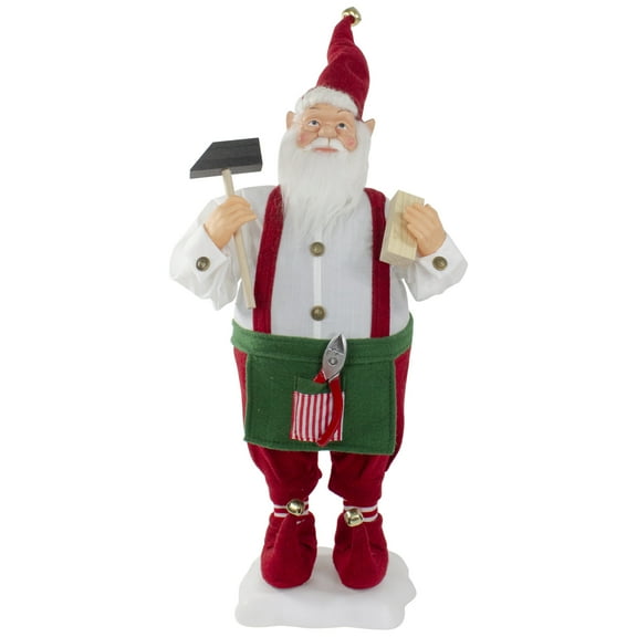 Northlight Santa's Workshop Elf Animated Standing Christmas Figure - 24"